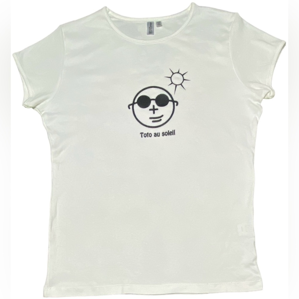 White Graphic Tee - Short Sleeve